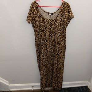 Animal Print Dress